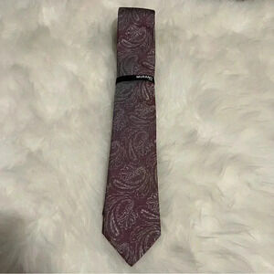 Murano 100% silk tie paisley print